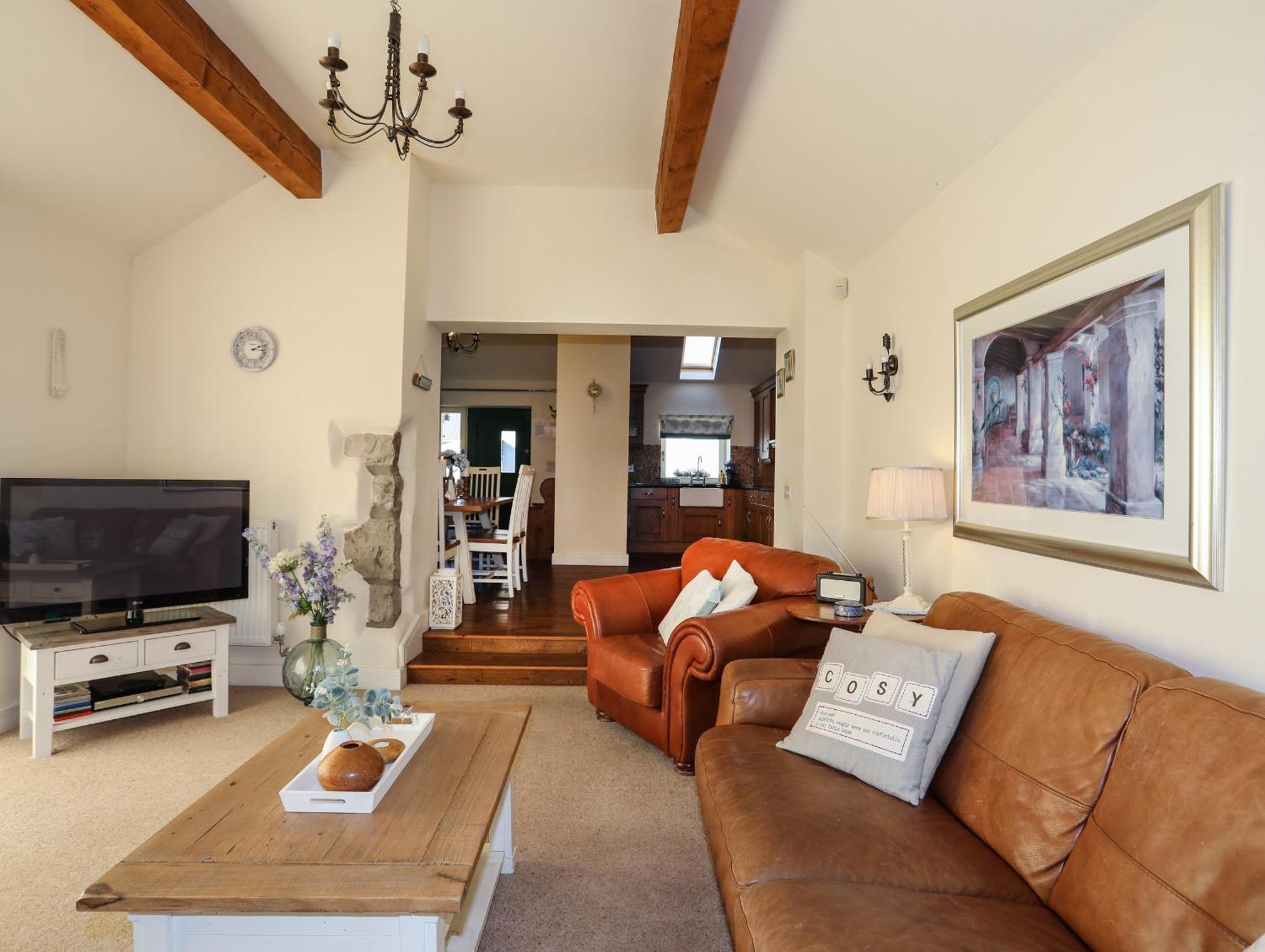 Вилла Cosy Barn Dwyran Экстерьер фото